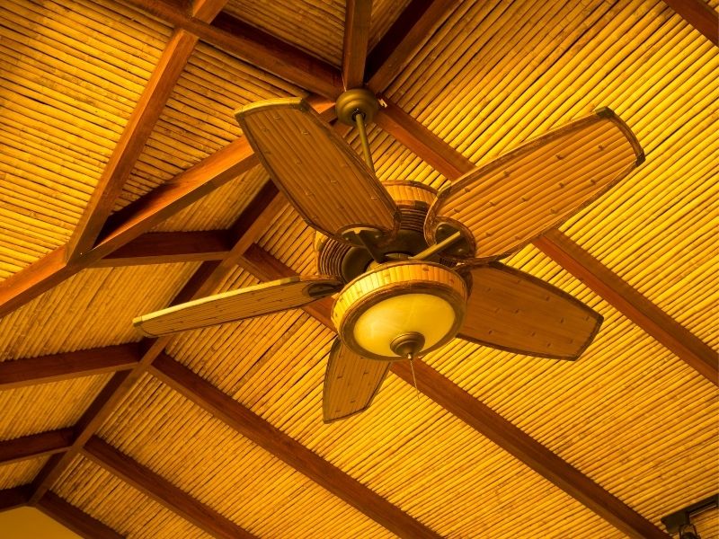 Can ceiling fans reduce radon levels